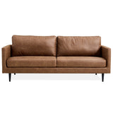 Darrahopens Furniture > Sofas Athena 3 Seater Sofa Fabric Uplholstered Lounge Couch - Saddle