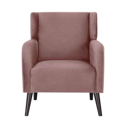 Darrahopens Furniture > Sofas Bianca Accent Sofa Arm Chair Fabric Uplholstered Lounge Couch - Pink