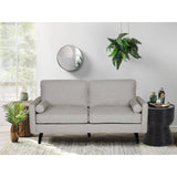 Darrahopens Furniture > Sofas Lexi 2 + 2.5 Seater Sofa Set Fabric Uplholstered Lounge Couch - Light Grey