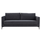 Darrahopens Furniture > Sofas McKinley  3 + 4 Seater Sofa Set Fabric Uplholstered Lounge Couch Charcoal