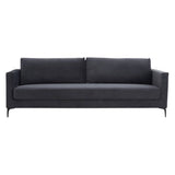 Darrahopens Furniture > Sofas McKinley  3 + 4 Seater Sofa Set Fabric Uplholstered Lounge Couch Charcoal