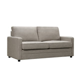 Darrahopens Furniture > Sofas RAY 2 Seater Sofa bed with Separate Foam Mattress- Light grey