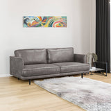 Darrahopens Furniture > Sofas Rosie 2 Seater Sofa Fabric Uplholstered Lounge Couch Grey