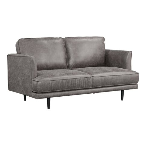 Darrahopens Furniture > Sofas Rosie 2 Seater Sofa Fabric Uplholstered Lounge Couch Grey
