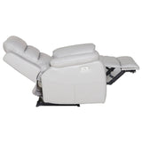 Darrahopens Furniture > Sofas Royal 3pc 5 Seater Leather Electric Recliner Home Theatre Sofa Lounge Set Grey