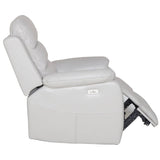 Darrahopens Furniture > Sofas Royal 3pc 5 Seater Leather Electric Recliner Home Theatre Sofa Lounge Set Grey