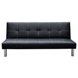 Darrahopens Furniture > Sofas Sarantino Chelsea Sofa Bed Faux Leather Lounge Couch Futon Furniture Modular Suite