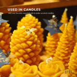 Darrahopens Gift & Novelty 400g Organic Beeswax Pellets Yellow Pharmaceutical Cosmetic Candle Bees Wax