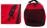 Darrahopens Gift & Novelty > Bags 48 Litre FIB Sports Duffle Bag Duffel Gym Canvas Travel Foldable - Red