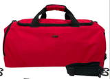 Darrahopens Gift & Novelty > Bags 48 Litre FIB Sports Duffle Bag Duffel Gym Canvas Travel Foldable - Red