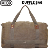 Darrahopens Gift & Novelty > Bags FIB 52cm Canvas Travel Duffle Bag Casual Duffel - Khaki