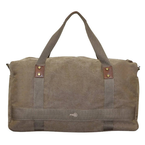 Darrahopens Gift & Novelty > Bags FIB 52cm Canvas Travel Duffle Bag Casual Duffel - Khaki