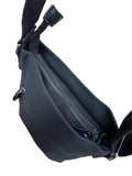 Darrahopens Gift & Novelty > Bags FIB Byron Cotton Canvas Sling Bag Shoulder Travel - Black