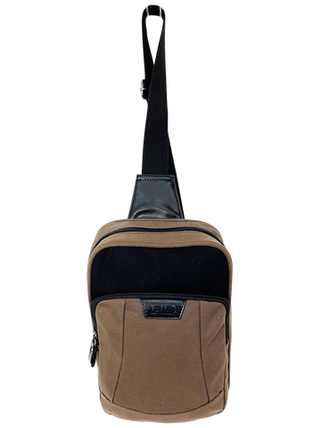 Darrahopens Gift & Novelty > Bags FIB Byron Sling Backpack Bag Travel w/ Single Adjustable Strap - Brown