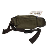 Darrahopens Gift & Novelty > Bags FIB Canvas Bum Bag w Belt Wallet Waist Pouch Travel Mobile Phone Military - Khaki
