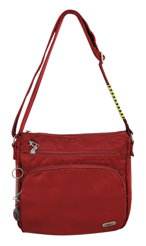 Darrahopens Gift & Novelty > Bags FIB Mens Crossbody Bag Satchel Adjustable Shoulder Strap Travel - Burgundy