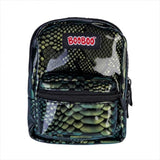 Darrahopens Gift & Novelty > Bags Green Python BooBoo Backpack Mini