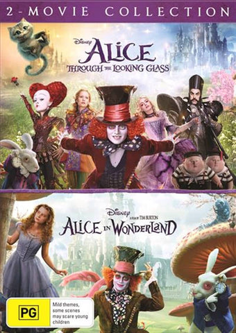 Darrahopens Gift & Novelty > DVDs. CDs and Blurays Alice In Wonderland / Alice Through The Looking Glass DVD