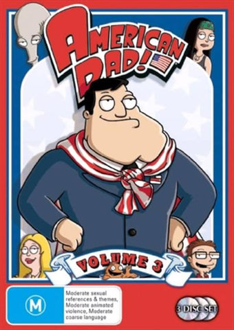 Darrahopens Gift & Novelty > DVDs. CDs and Blurays American Dad - Season 03 DVD