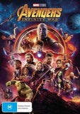 Darrahopens Gift & Novelty > DVDs. CDs and Blurays Avengers - Infinity War DVD