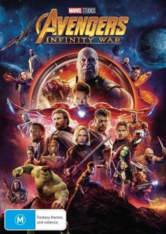 Darrahopens Gift & Novelty > DVDs. CDs and Blurays Avengers - Infinity War DVD