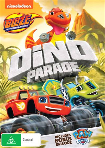 Darrahopens Gift & Novelty > DVDs. CDs and Blurays Blaze And The Monster Machines - Dino Parade DVD