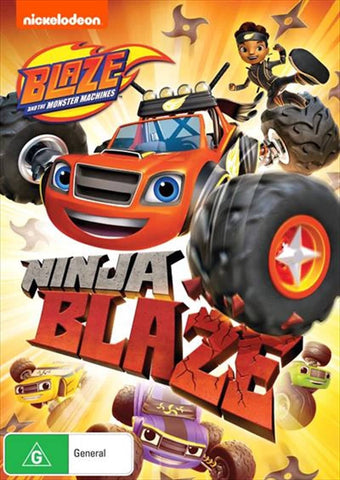 Darrahopens Gift & Novelty > DVDs. CDs and Blurays Blaze And The Monster Machines - Ninja Blaze DVD