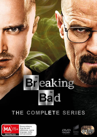 Darrahopens Gift & Novelty > DVDs. CDs and Blurays Breaking Bad Complete Series Boxset DVD