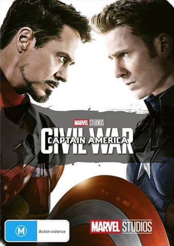 Darrahopens Gift & Novelty > DVDs. CDs and Blurays Captain America - Civil War DVD