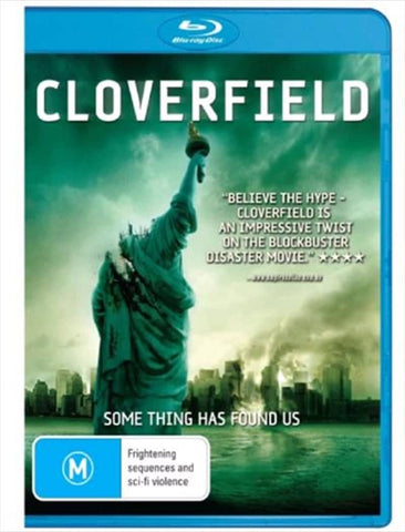 Darrahopens Gift & Novelty > DVDs. CDs and Blurays Cloverfield Blu-ray