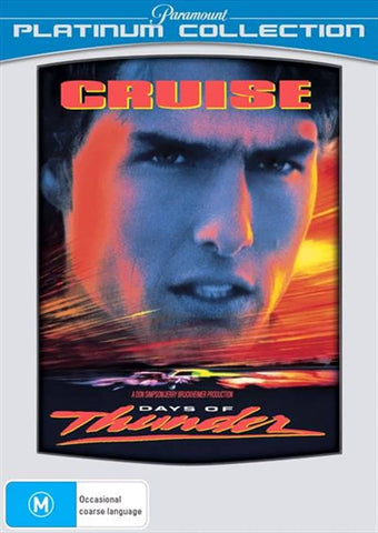 Darrahopens Gift & Novelty > DVDs. CDs and Blurays Days Of Thunder DVD