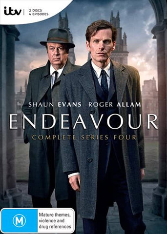 Darrahopens Gift & Novelty > DVDs. CDs and Blurays Endeavour - Series 4 DVD