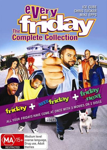 Darrahopens Gift & Novelty > DVDs. CDs and Blurays Every Friday - The Complete Friday Collection DVD