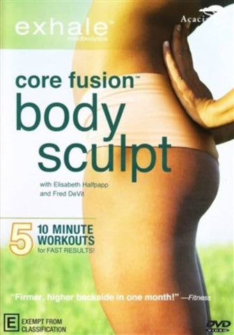 Darrahopens Gift & Novelty > DVDs. CDs and Blurays Exhale Core Fusion: Body Sculpt DVD