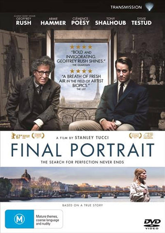 Darrahopens Gift & Novelty > DVDs. CDs and Blurays Final Portrait DVD
