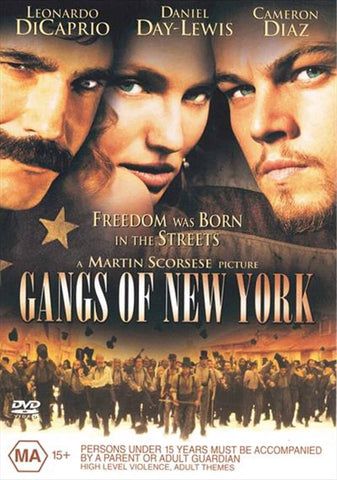 Darrahopens Gift & Novelty > DVDs. CDs and Blurays Gangs Of New York DVD