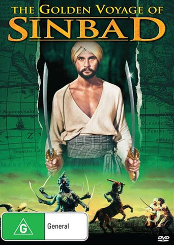 Darrahopens Gift & Novelty > DVDs. CDs and Blurays Golden Voyage Of Sinbad, The DVD