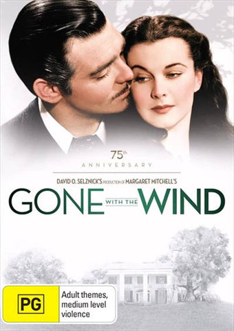 Darrahopens Gift & Novelty > DVDs. CDs and Blurays Gone With The Wind - 75th Anniversary Edition DVD
