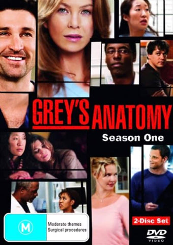 Darrahopens Gift & Novelty > DVDs. CDs and Blurays Grey's Anatomy - Season 01 DVD