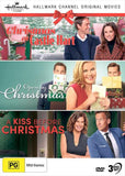 Darrahopens Gift & Novelty > DVDs. CDs and Blurays Hallmark Christmas - Christmas At Castle Hart / Open By Christmas / A Kiss Before Christmas - Collec DVD
