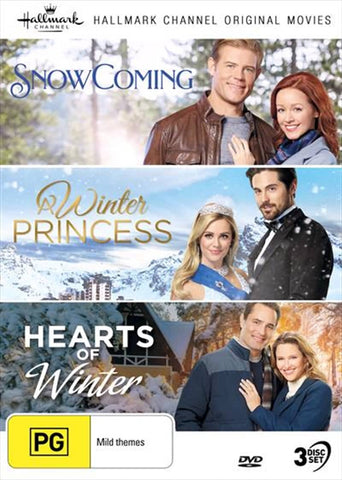 Darrahopens Gift & Novelty > DVDs. CDs and Blurays Hallmark - Snowcoming / Winter Princess / Hearts Of Winter - Collection 15 DVD