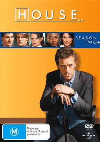 Darrahopens Gift & Novelty > DVDs. CDs and Blurays House, M.D. - Season 2 DVD