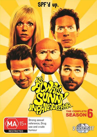 Darrahopens Gift & Novelty > DVDs. CDs and Blurays It's Always Sunny In Philadelphia - Season 6 DVD