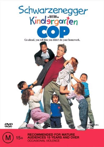 Darrahopens Gift & Novelty > DVDs. CDs and Blurays Kindergarten Cop DVD