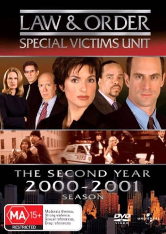 Darrahopens Gift & Novelty > DVDs. CDs and Blurays Law And Order: Special Victims Unit - Season 02 DVD