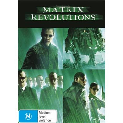 Darrahopens Gift & Novelty > DVDs. CDs and Blurays Matrix Revolutions DVD