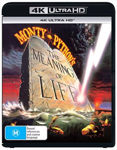 Darrahopens Gift & Novelty > DVDs. CDs and Blurays Monty Python's - The Meaning Of Life | UHD UHD