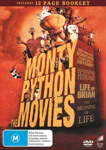 Darrahopens Gift & Novelty > DVDs. CDs and Blurays Monty Python - The Movies Collection 4 Pack - Franchise Pack DVD