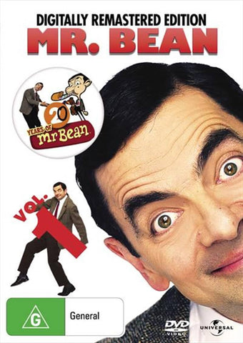 Darrahopens Gift & Novelty > DVDs. CDs and Blurays Mr. Bean - Vol 1 | Digitally Remastered Edition DVD