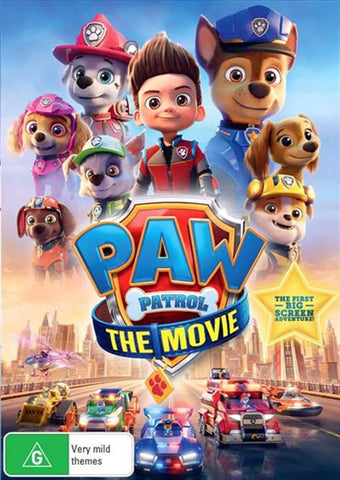 Darrahopens Gift & Novelty > DVDs. CDs and Blurays Paw Patrol - The Movie DVD